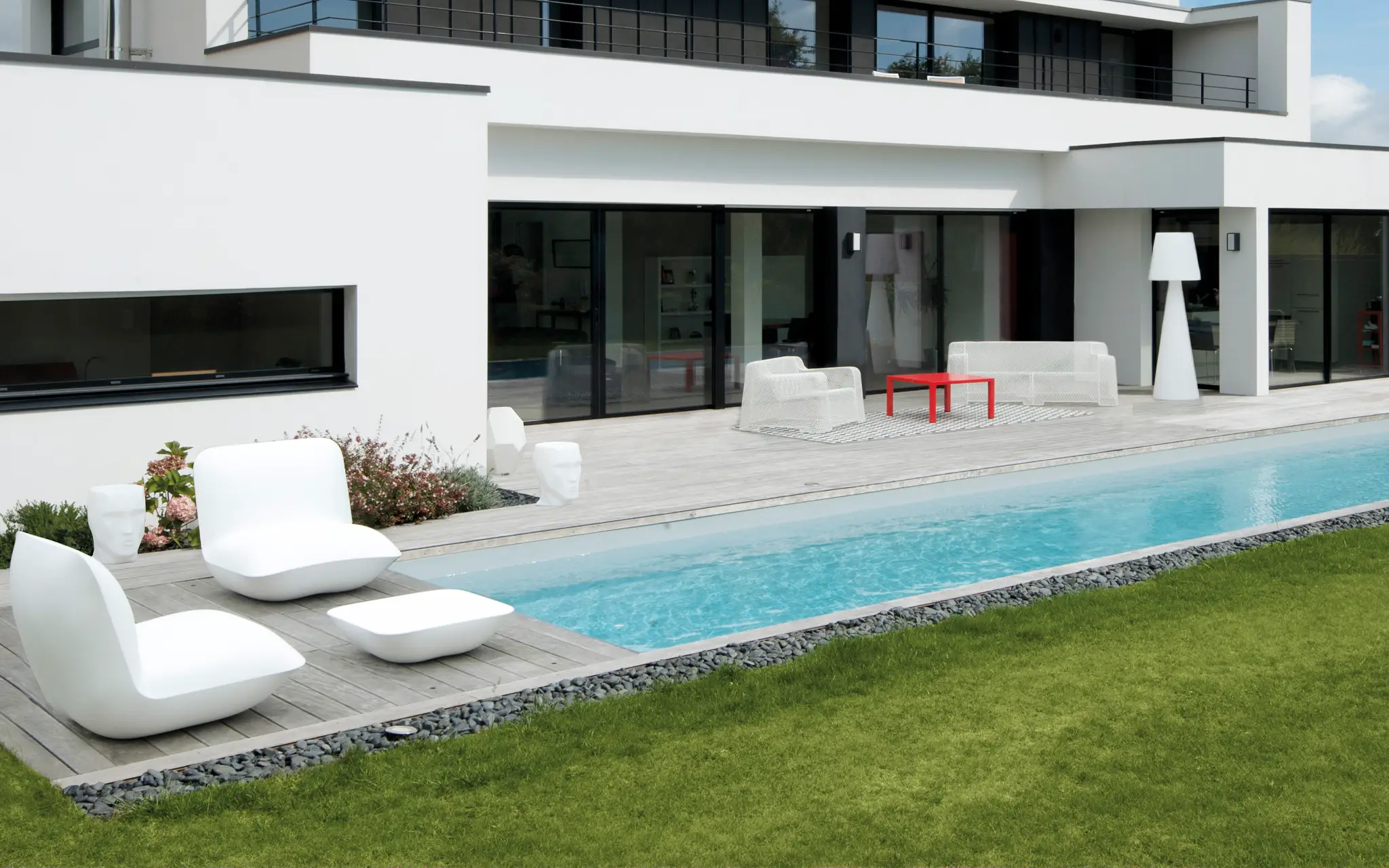 Pool im Garten in Düsseldorf